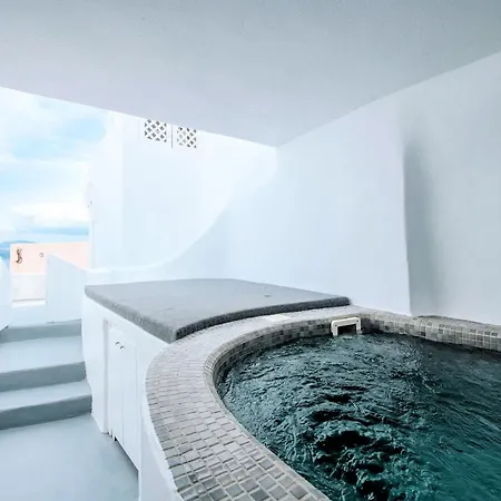 Caldera Romance Cave Oia, Santorini Private Terrace Outdoor Hot Tub Spectacular Sunset Caldera Views Traditional Cave-style Luxury, *